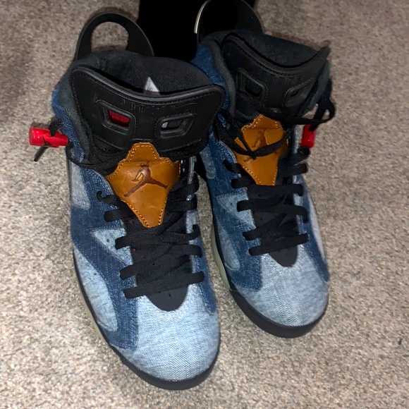 denim jordan 6s
